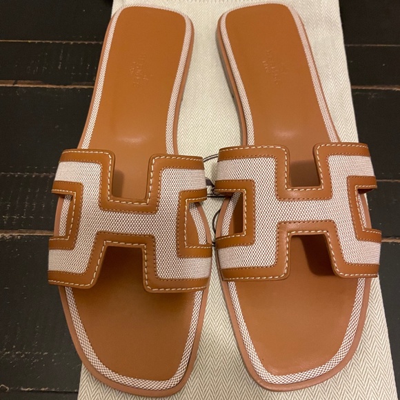 Hermes Shoes - Hermes Oran Sandals Size 11(41)